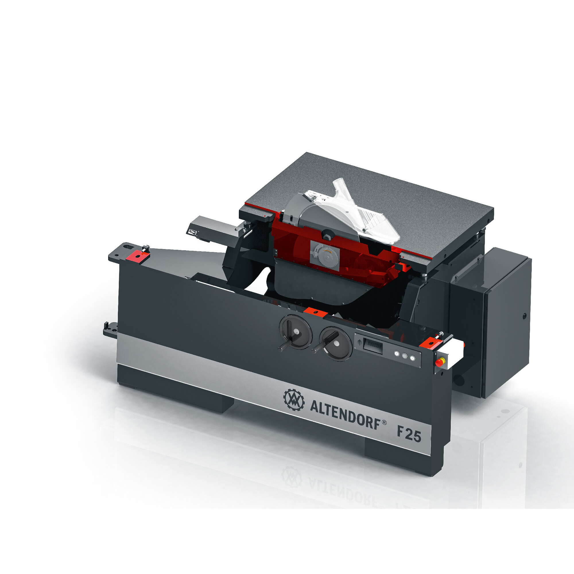 Spodní ovládání formátovací pily Image